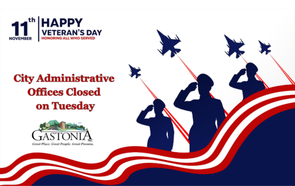 Veterans Day Holiday Closures  Tuesday, November 11